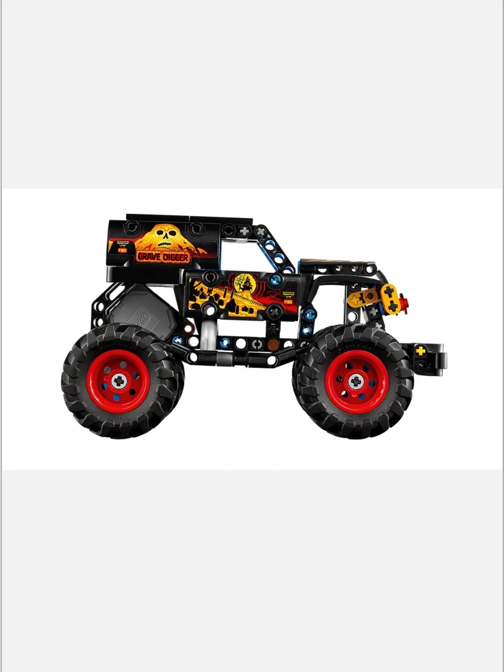 Lego Technic Monster Jam Grave Digger Fire and Ice- Pull Back & Go! NIB 7+ 263pc